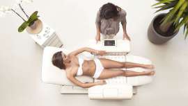 El grupo francés DMS, especializado en el desarrollo, diseño y fabricación de aparatología médica, presenta esta máquina basada en una nueva metodología de tratamiento: el Cellumassage