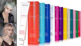 La firma relanza Lunex Colorful, la línea de colores fantasía de Lunex. Una coloración directa en crema con pH ácido que acondiciona e ilumina el cabello
