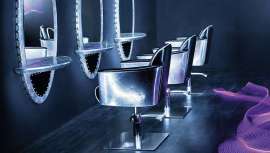 El lavacabezas Libra complementa la familia Alumen de la serie de mobiliario Business Concept de Italor