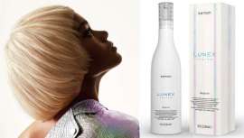 Kemon completa su ya conocida línea de decoloración profesional Lunex System con un nuevo producto, Lunex Restore, el perfecto aditivo para las decoloraciones en solución micelar de acción restitutiva y protector