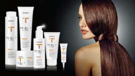 A linha foi formulada especialmente para regenerar o cabelo e recuperar o seu aspeto são e natural