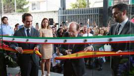 As novas instalações apresentam uma superfície de 6.000 metros quadrados e vários espaços