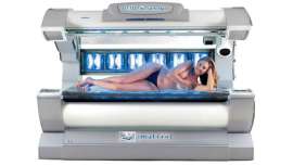 Este avanzado equipo 360° proporciona un bronceado agradable, intenso y natural