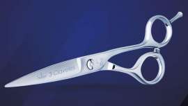 El nuevo modelo Sílex, de 3 Claveles, aúna la comodidad y eficacia en estas tijeras de peluquería profesionales de corte y esculpir en 6 pulgadas