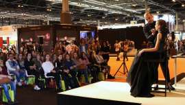 La firma acudió con un importante estand y patrocinó algunas actividades del evento