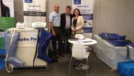 La firma dio a conocer uno de los sistemas más avanzados de compresión intermitente para el tratamiento de enfermedades venosas y linfáticas: Lympha Press