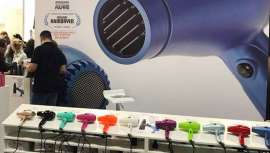 El moderno secador italiano obtuvo un gran éxito en la feria In Beauty de Lisboa