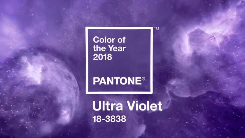 Pantone - Ultra Violet - Color del año 2018