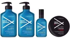 Siguiendo la línea de las nuevas Barber Shop, Periche Profesional lanza New Order, línea cosmética y capilar para el hombre con 4 productos multifunción cabello, piel y barba. Imprescindible en y para barberos y barberías