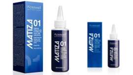 Matiza 01 neutraliza e elimina o tom amarelo dos cabelos aclarados, tratados quimicamente ou por oxidação natural