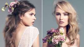 La nueva colección de novias de Kevin.Murphy para la primavera-verano 2018 apuesta por estilos puros, formas simples y peinados muy naturales, acordes con la línea de la marca