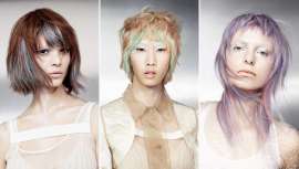 Goldwell vuelve a sorprendernos con Elemental. Sucesión de imágenes que anuncian los looks de la próxima temporada y en los que color, formas y texturas se entrelazan para efectos insospechados y de máxima belleza en estilo del cabello