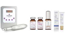 Un revolucionario dispositivo sanitario de uso profesional que facilita la penetración en la piel de las soluciones Meso Cit, también de Mediderma, para eliminar las cicatrices que en la piel deja el acné