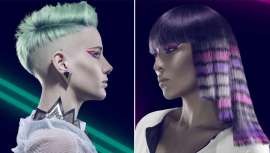 Cuatro propuestas femeninas en las que Javier González, director artístico de la firma, demuestra que el arte de la peluquería es además de tendencia, investigación del cabello y sus técnicas. Efecto 3D para una colección rompedora