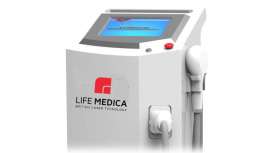 Láser de diodo de última generación para depilación que funciona de modo seguro y eficaz y añade la capacitación gratuita con Life Medica