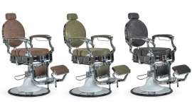 Perfect Beauty da a conocer las características técnicas de este nuevo modelo de sillón de barbero, disponible en varios colores: marrón, verde y negro  
