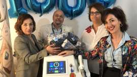 El número 1.000 de láseres de diodo de la serie Sapphire LS1200 viene a confirmar la expansión y consolidación de la firma en nuestro país, batiendo cifras de venta en poco más de tres años