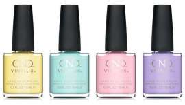 É composta por quatro tons pastel inspirados numa nova onda de energia jovem e urbana que alcançou o mundo da moda e beleza