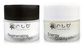 Son dos cremas para diferente tipo de público: una para pieles jóvenes y la otra para pieles maduras, completando así la línea de productos de RTB