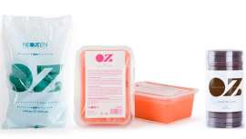 Por un lado, da a conocer sus nuevas ceras depilatorias de baja fusión en Roll-on y bolsas de 1 kg, además de su cera en discos y la parafina