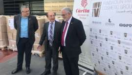 Empresa con corazón, la Fundación VMV, quien firmara un acuerdo con Cáritas Diocesana en 2017, dona en esta ocasión miles de litros de champú destinados a la higiene personal de los más desfavorecidos 