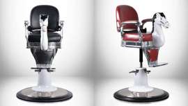 Italor presenta este sillón infantil, de línea vintage, para hacer más divertida la visita de los niños al salón 