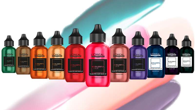 El maquillaje para el cabello tiene nombre propio, Flash