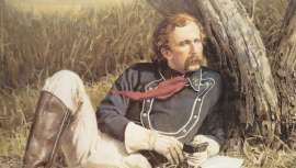 Se ha subastado un mechón de cabello del mítico general estadounidense por 12.500 dólares. Custer se lo había cortado para enviarlo a su esposa, como muestra de amor 