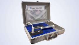 A Quantum Spain apresenta este dispositivo que revela centenas de dados de pacientes, simplesmente segurando um sensor na palma da mão