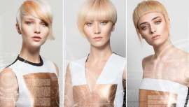 Rizos, criadores de tendência e moda, apresenta Cyborg. Um look cibernético e Op Art que impõe a sua visão da moda para um verão em que o #hairstyle concentra todos os olhares