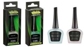 Está compuesta por una base brillo y una base mate con fragancias cuidadosamente seleccionadas. Estos productos contienen queratina hidrolizada, un activo que acondiciona, repara y humecta las uñas