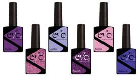 Purples agrupa seis colores que imitan las tendencias que se llevarán esta temporada. Colores brillantes, siendo el éxito de este 2018