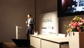 Rubén Sanagustín, de la compañía Sipel, ha ofrecido la conferencia: La empresa familiar, una carrera de relevos, donde ha sugerido las claves para que los relevos generacionales sean más idóneos