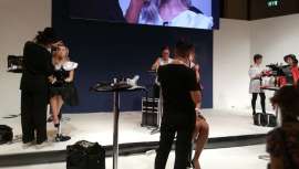 Uñas, maquillaje y pestañas protagonistas y actores del pabellón 5 de Ifema en la feria de la imagen y la belleza integral en su primera jornada, con una alta participación tanto de expositores como de concursantes en distintos campeonatos