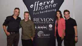 El show destinado a la expresión e inspiración artística, Effervescene, reúne a cuatro de los creados más influyentes del Avantgarde en peluquería y llena la platea del Auditórium Norte de Salón Look