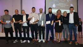 La quinta edición de los premios de Barberiasconencanto encumbra a los profesionales galardonados esta edición en el hotel Puerta América de Madrid