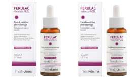 De uso exclusivamente profesional, FERULAC Valencia Peel es el peeling médico de Mediderma que combate el fotodaño con una reducción del 80% de los radicales libres