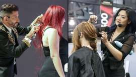 Según la organización, cerca de 9.652 profesionales de la belleza acudieron al evento