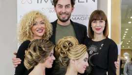 Moda nupcial y celebraciones y 6 diferentes e increíbles recogidos, todo de la mano de Farrukh Shamuratov, quien por tercera vez en España enamora a los profesionales de todo el mundo que han acudido a su formación con Universidad de la Imagen