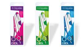 La firma presenta estas tijeras de peluquero que acaparan miradas con sus colores y diseños 