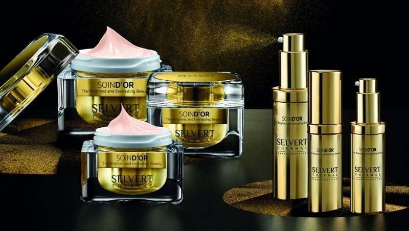 Pele luminosa e sublime com ouro puro da linha Soin d'Or