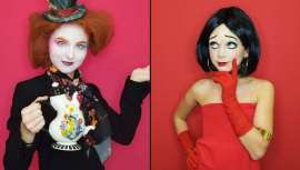 Dirigida por Jordi Justribó, director artístico y maquillador profesional de la firma, las asistentes pudieron ver looks de la sensual y atractiva Betty Boop y del personaje Sombrerero Loco