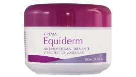 Equiderm destaca por su efecto antihemorrágico que ayuda a frenar el crecimiento del hematoma y activa la circulación sanguínea