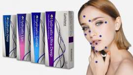 Amplia gama Hydryalix, con y sin lidocaína, para múltiples tratamientos médico-estéticos de corrección de la arruga, labios, nasogeniano y remodelación facial, entre otros