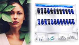 Basado en la medicina ortomolecular, CELL IQ, 24 activos cosméticos que nos permiten formular más de 40.000 combinaciones y así poder personalizar un sérum especifico para cada tipo de piel según sus necesidades personales