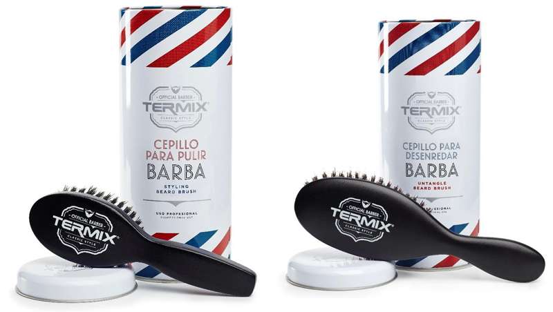 Ya están aquí los nuevos cepillos para barba de Termix, línea Official Barber