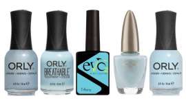 Con permiso del resto de los empolvados, el baby blue se hace omnipresente en las manicuras de temporada