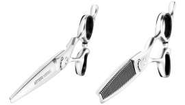 Como si de una navaja se tratase, Heritage, de Artero, cuenta con tijeras de corte y esculpir que se deslizan suavemente sobre el cabello 