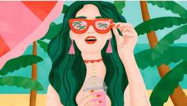 La firma colabora con la ilustradora holandesa afincada en Ámsterdam, creando California Days by Bodil Jane. Se trata de una edición limitada de cuidado capilar artística y con personalidad propia