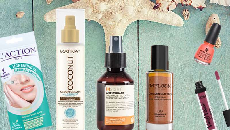 Corpo e cabelo protegidos durante o vero